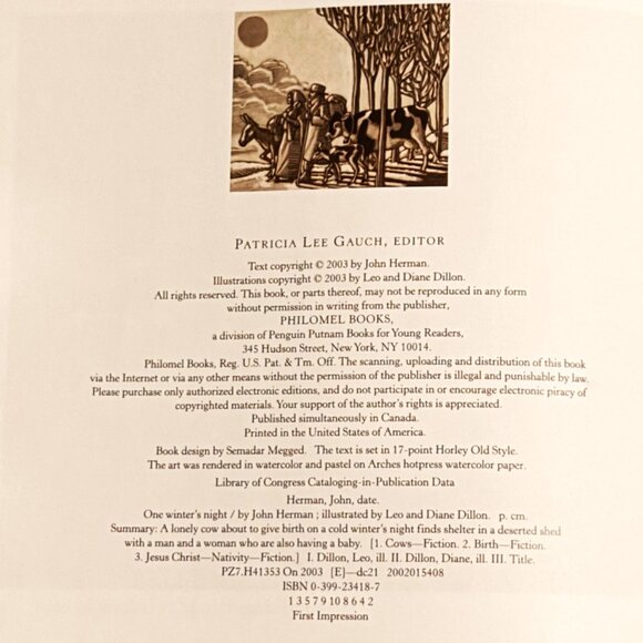 Children's Christmas Picture Books Lot of 3 Silent Night Thomas Kinkade CD Gift - Picture 15 of 16